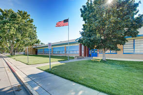 Front of the school